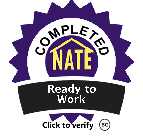 Ready to Work completed NATE badge
